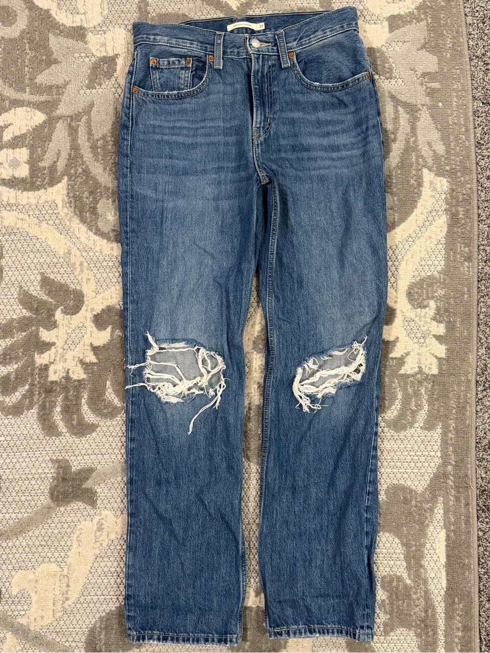Levi's Low Pro Straight Jeans